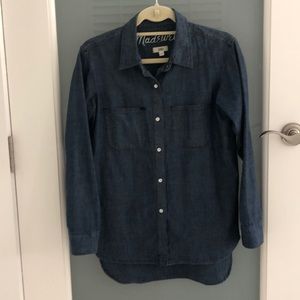 Madewell Dark denim shirt